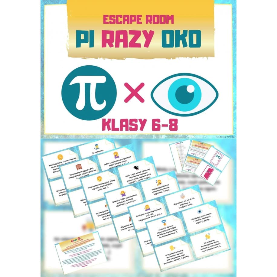 Escape room „PI RAZY OKO” - Drukasy